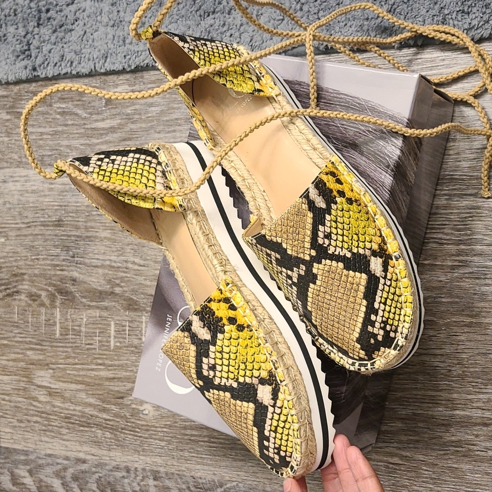 Jessica Simpson lace up espadrille